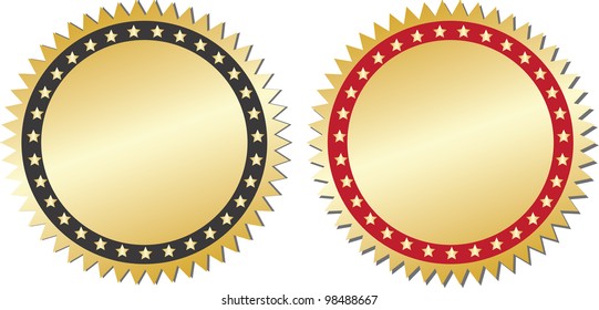 Blank labels. Vector