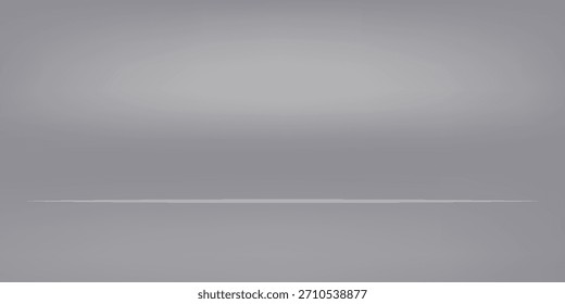 Vector de Plantilla de fondo de estudio blanco gris claro en blanco EPS 10