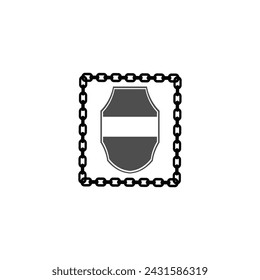 Blank logo icon vector illustration logo design