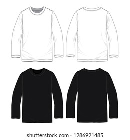 Blank long sleeve T-shirts