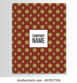 Blank magazine template