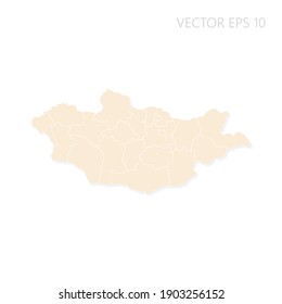 Mapa en blanco de las siluetas de champán Set. Esquema blanco. Ilustración del vector EPS10.