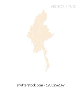 Mapa en blanco de las siluetas de champán Set. Esquema blanco. Ilustración del vector EPS10.