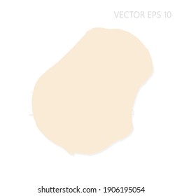 Blank map of Nauru High detailed Set Sail Champagne silhouettes. White outline. Vector illustration EPS10.