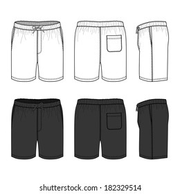 Shorts Template Vector Art, Icons, and Graphics for Free Download