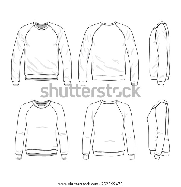 blank raglan sweatshirts