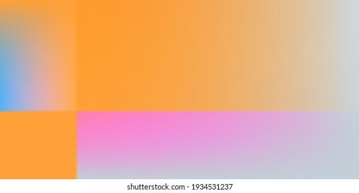Blank Modern Neon Gradient Mesh Screens Illustration. Vivid Silver Empty Blurred Background. Grey Green Modern Geometric Design Backdrop. Bright Blue Orange Watercolor Colorful Blurred Texture.