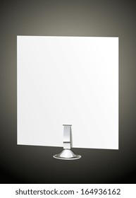 Blank nameplate