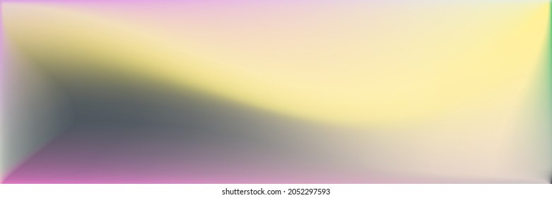 Blank Natural Rainbow Blurred Texture Illustration. Dark Trendy Background. Color Vibrant Multicolor Wavy Gradient Mesh. Colorful Vivid Wavy Gradient Mesh. Bright Water Modern Design Backdrop.