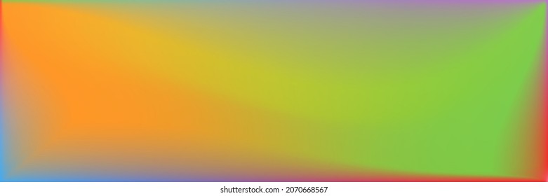 Blank Natural Wavy Gradient Mesh. Ocean Colorful Water Smooth Surface Illustration. Color Rainbow Modern Design Backdrop. Sea Bright Wavy Gradient Mesh. Vibrant  Vivid Blurred Background.