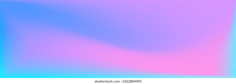Blank Natural Wavy Gradient Mesh. Bright Indigo Wavy Gradient Mesh. Vivid Rainbow Water Smooth Surface Illustration. Turquoise Color Smooth Surface Backdrop. Ocean Blurred Background.