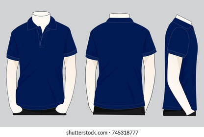 Navy Blue Polo Shirt Images, Stock Photos & Vectors | Shutterstock