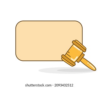 tablero de notas en blanco con ilustración de vector gaval
