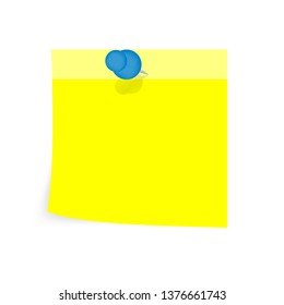 blank note paper - vector