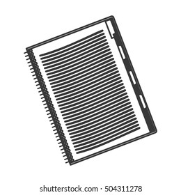 blank notebook icon