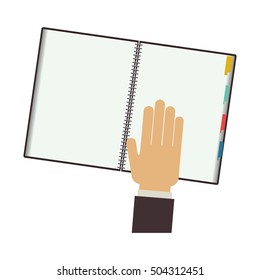 blank notebook icon