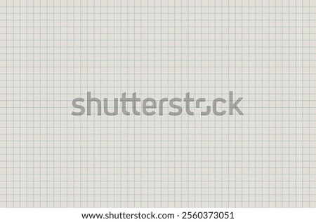 Blank notebook sheet with grid