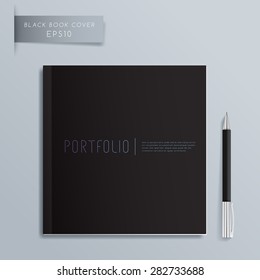 Blank Notebook Template : Vector Illustration