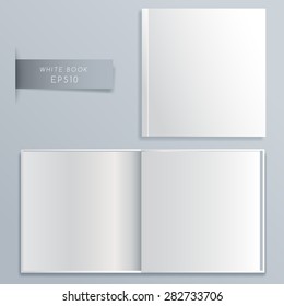 Blank Notebook Template : Vector Illustration