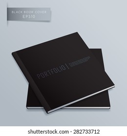 Blank Notebook Template : Vector Illustration