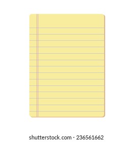 837 Yellow Legal Pad Images, Stock Photos & Vectors 