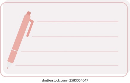 Blank Notes for School Background