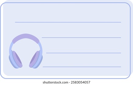 Blank Notes for School Background