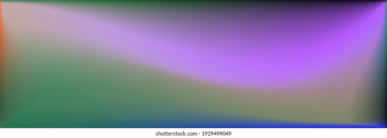 Ilustración de la superficie lisa y colorida del océano en blanco. El fondo de la superficie suave oscuro y vivo. Agua Multicolor Fondo Desdibujado. Malla natural del gradiente ondulado de neón. Malla de degradado ondulada vibrante y brillante.