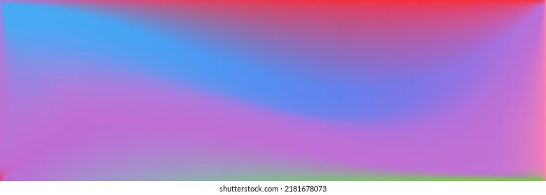 Blank Ozean Wavy Gradient Mesh. mehrfarbiger, lebhafter Bürohintergrund. Helle Farbwasser unscharfe Textur Illustration. Farbenfrohe natürliche, strahlende Mesh. Vivid Rainbow Modern Design Hintergrund.