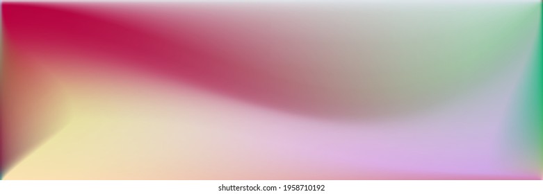 Blank Office Background. Vibrant Color Smooth Surface Backdrop. Bright Dark Water Blurred Texture Illustration. Vivid Multicolor Natural Wavy Gradient Mesh. Colorful Rainbow Wavy Gradient Mesh.