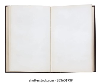 blank open book, vector