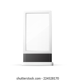 Blank Outdoor Billboard with Place for Message