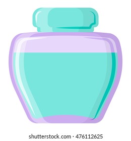 Blank package container design and parfume package template