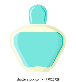 Blank package container design and parfume package template