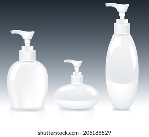 Blank packaging - bottles, cosmetics