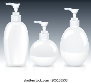 Blank packaging - bottles, cosmetics