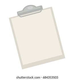 Blank pad with paper