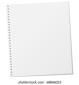 Blank Page Illustration