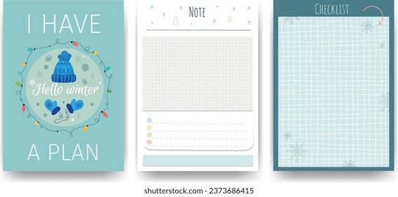 blank page for planner print