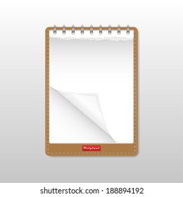 Blank paper board