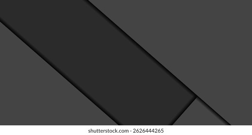 Blank paper dark background, material design style