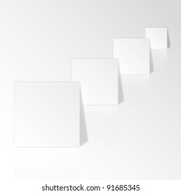 Blank paper patterns for work.