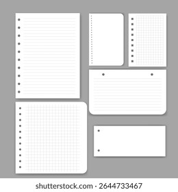 blank paper sheet assets pack