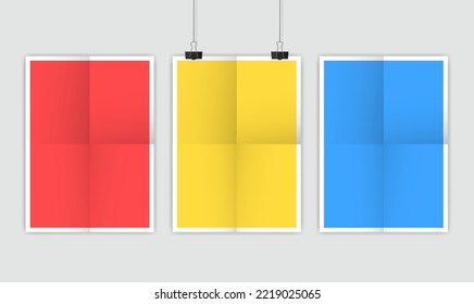 Blank paper sheet. Template for your design blank paper sheet. Template for your design Vector illustration