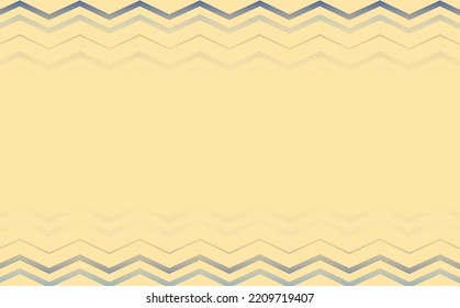 Blank pastel colored background with copyspace and zigzag pattern decoration. Suitable for cover, business card, wallpaper, prints, backdrop, and design template.