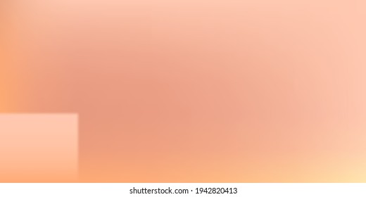 Blank Pastel Modern Original Background. Pink Orange Empty Smooth Watercolor Colorful Surface. Yellow Soft Purple Gradient Mesh Screens Illustration. Sunrise Sunset Smooth Geometric Surface Backdrop.