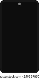Blank Phone - Flat Illustration Vector