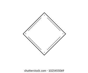 Blank photo frame display for website or wall. This is really creative design for portfolio images or clients images on the website.