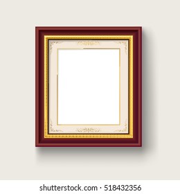 blank picture frame