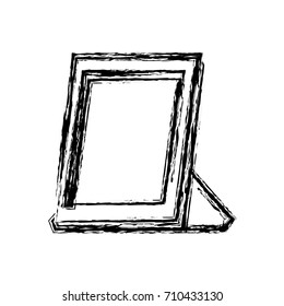 Blank picture frame